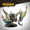 Warmachine: Dusk Fane of Nyrro - Strygon, Light Warbeast