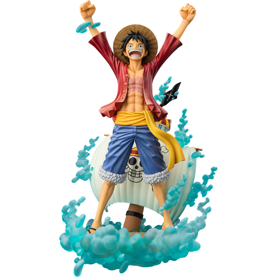 One Piece: Monkey D. Luffy (Setting Sail for the New World) - TAMASHII NATIONS FiguartsZERO STARTune Figure (PREORDER)