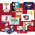 Peanuts Playpaks: Many Faces of Snoopy - Card Pack (PREORDER)