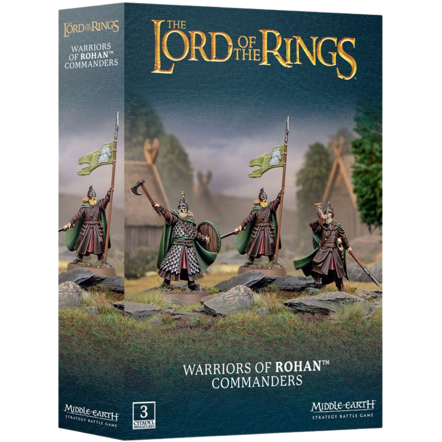 The Lord of the Rings: Middle-Earth Strategy Battle Game - Warriors of Rohan Commanders