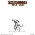 Pathfinder Battles Deep Cuts Miniatures: Weretiger (Unpainted) (PREORDER)