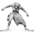 Pathfinder Battles Deep Cuts Miniatures: Weretiger (Unpainted) (PREORDER)