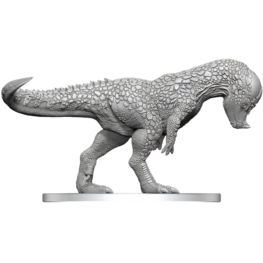 Pathfinder Battles Deep Cuts Miniatures: Pachycephalosaurus (Unpainted) (PREORDER)