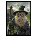 Ultra Pro Sleeves: Double-Matte White Core - Movie Cats: Catdalf (50ct) (PREORDER)
