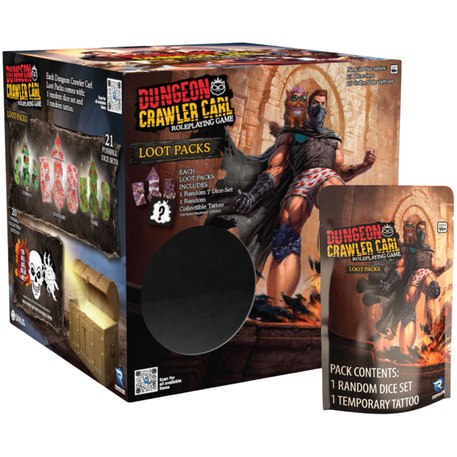 Dungeon Crawler Carl RPG: Loot Packs - Display Box (20) (PREORDER)
