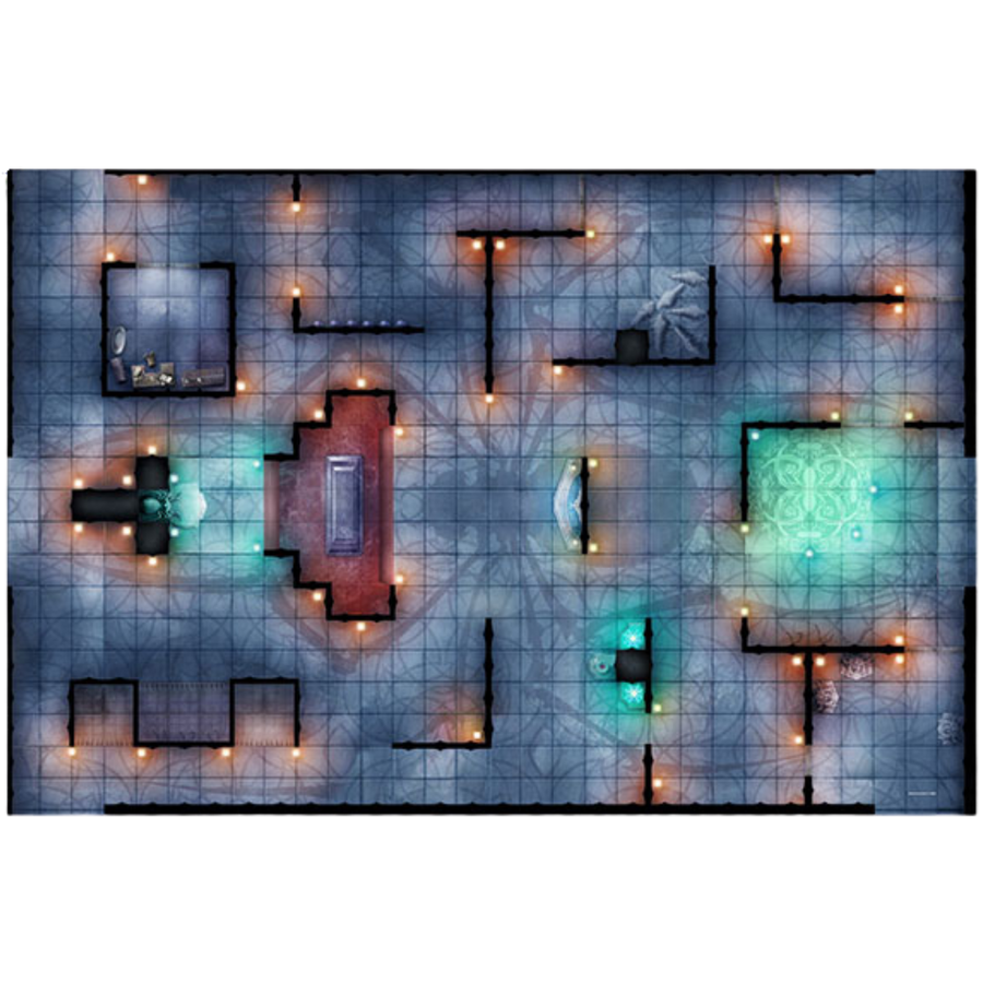 Gale Force 9: RPG Mat - Temple of the Spider Queen (PREORDER)