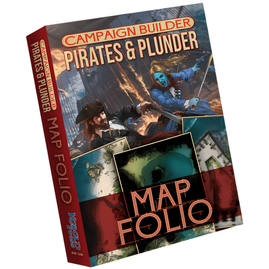 Campaign Builder: Pirates & Plunder - Map Folio (PREORDER)