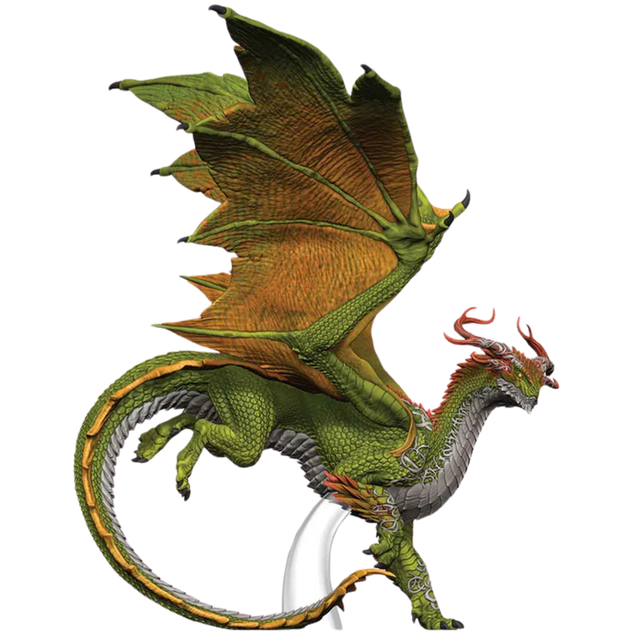 Dungeons & Dragons: Icons of the Realms Miniatures - Adult Spirit Dragon (Pre-painted) (PREORDER)