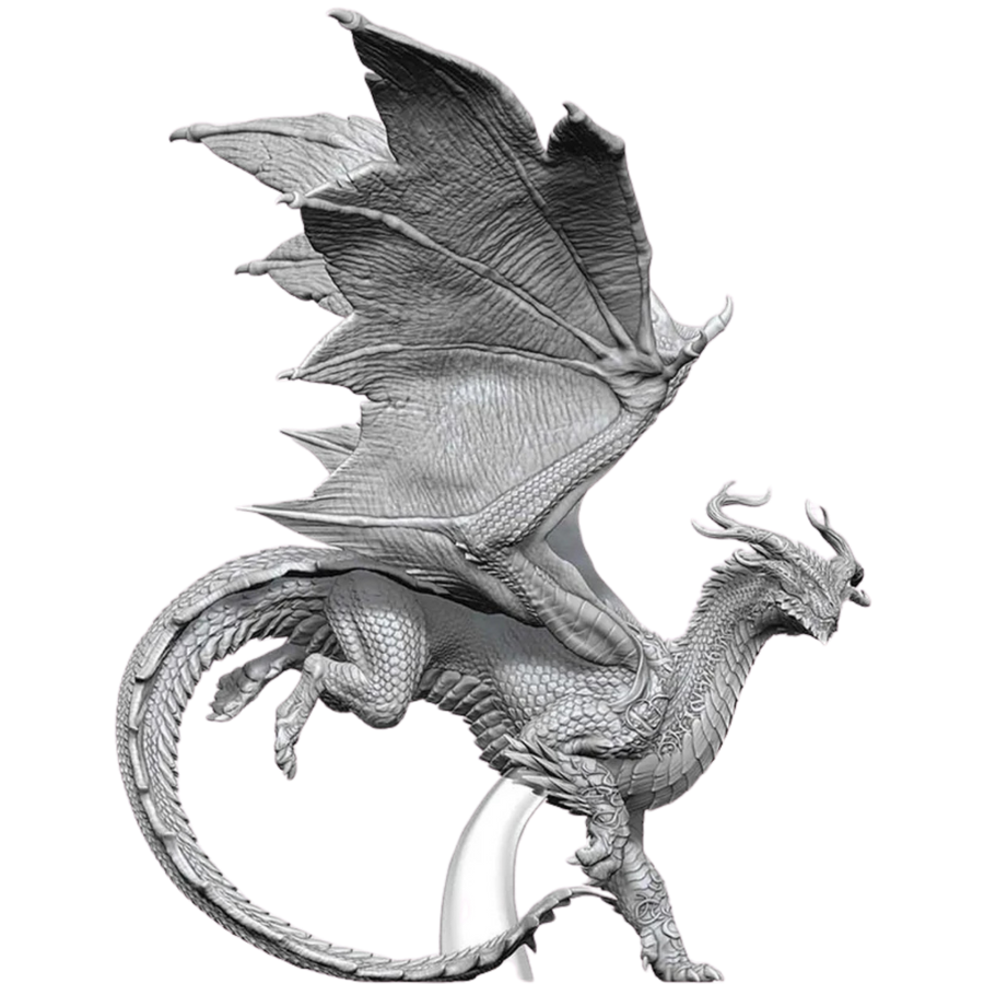 Dungeons & Dragons: Nolzur's Marvelous Miniatures - Adult Spirit Dragon (Unpainted) (PREORDER)