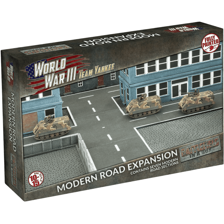 World War III: Team Yankee: Modern Roads Expansion (Pre-painted)