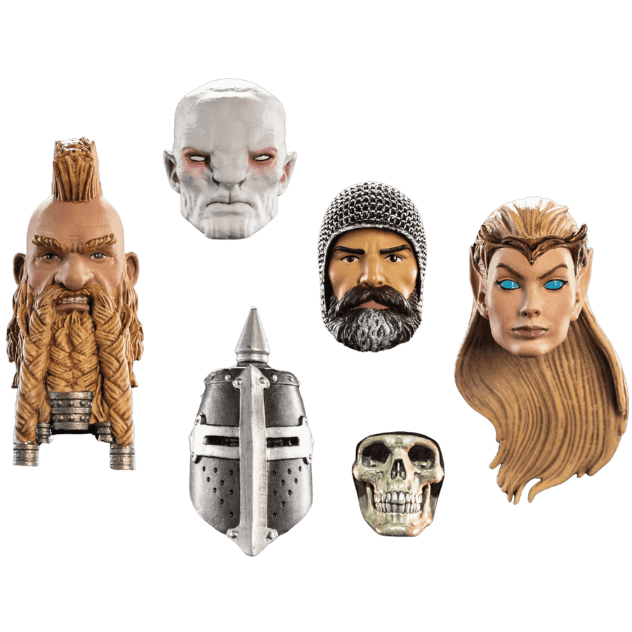 Mythic Legions RPG: Heads Pack (5ct) (PREORDER)