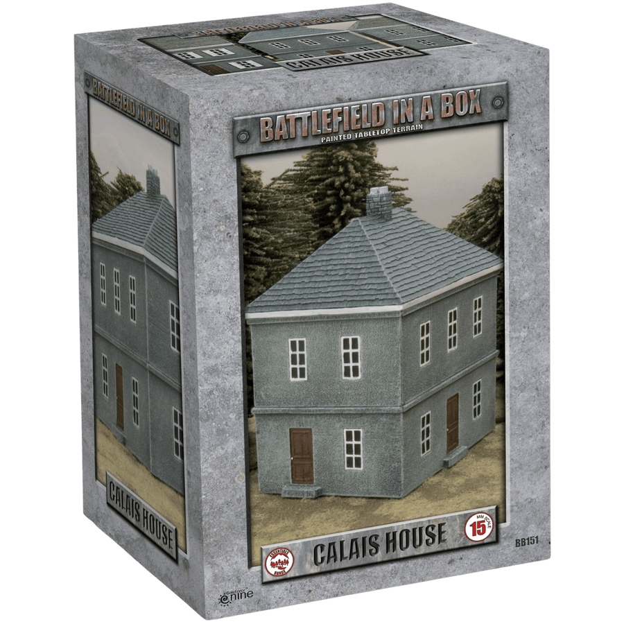 Battlefield in a Box: European House - Calais (Pre-painted)