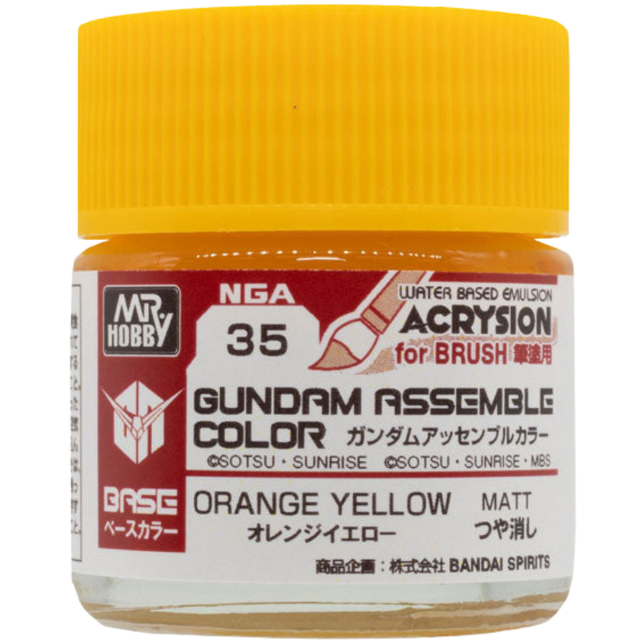 Gundam Assemble Color: Base Matte - Orange Yellow (PREORDER)