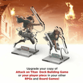 Attack on Titan: 2DZ Acrylic Standees Pack 2 (Levi, Erwin, Hange, Sasha)