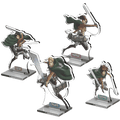 Attack on Titan: 2DZ Acrylic Standees Pack 2 (Levi, Erwin, Hange, Sasha)