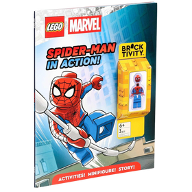 Lego: Marvel - Spider-Man in Action! - Activity Book + Minifigure