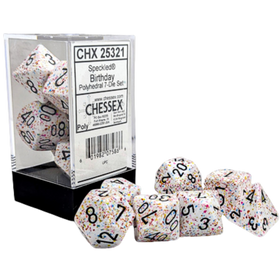 Chessex Dice: Speckled Polyhedral - Birthday (7ct)