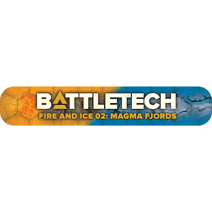 BattleTech: BattleMat - Fire & Ice 02: Magma Fjords