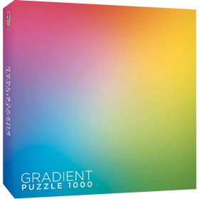 MasterPieces Puzzles: Gradient - Rainbow (1000pcs)