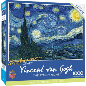 MasterPieces Puzzles: Masterpieces of Art - The Starry Night (1000pcs)