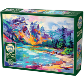 Cobble Hill Puzzles: Mountain Lake (1000pcs)