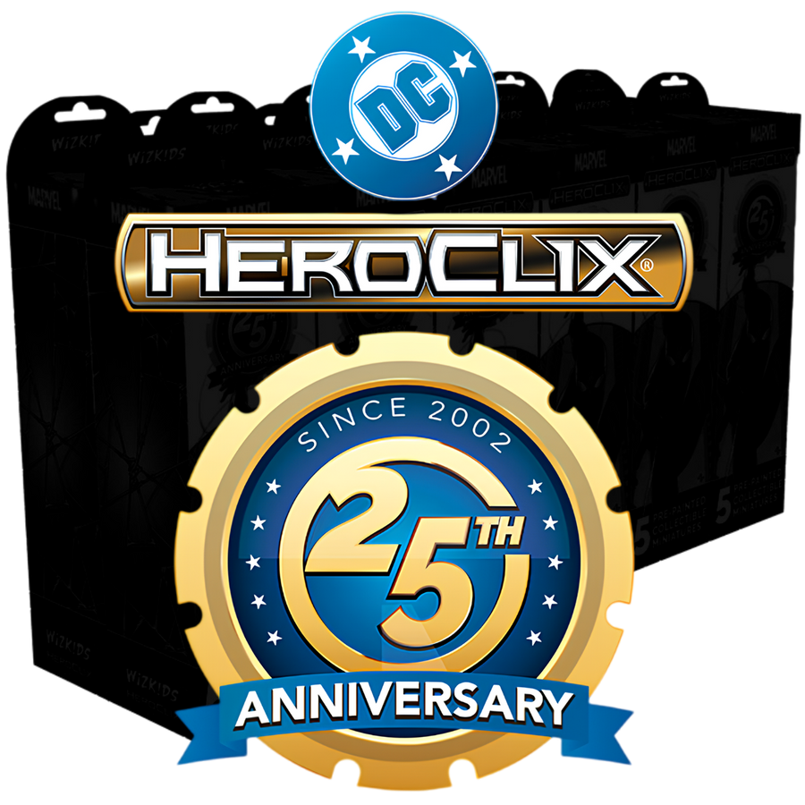 DC HeroClix: 25th Anniversary - Booster Brick (12) (PREORDER)