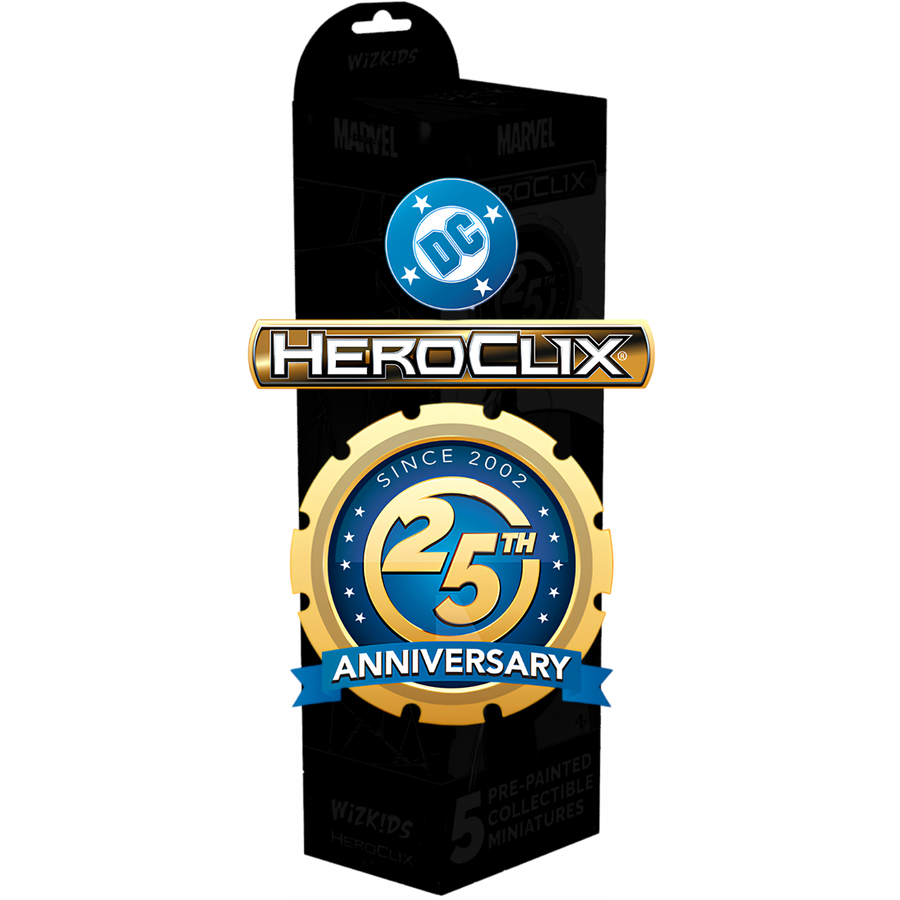 DC HeroClix: 25th Anniversary - Booster Pack (PREORDER)