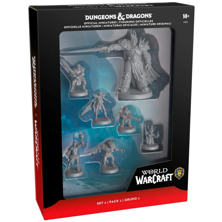 Dungeons & Dragons RPG: World of Warcraft Official Miniatures - Alliance Pack (PREORDER)