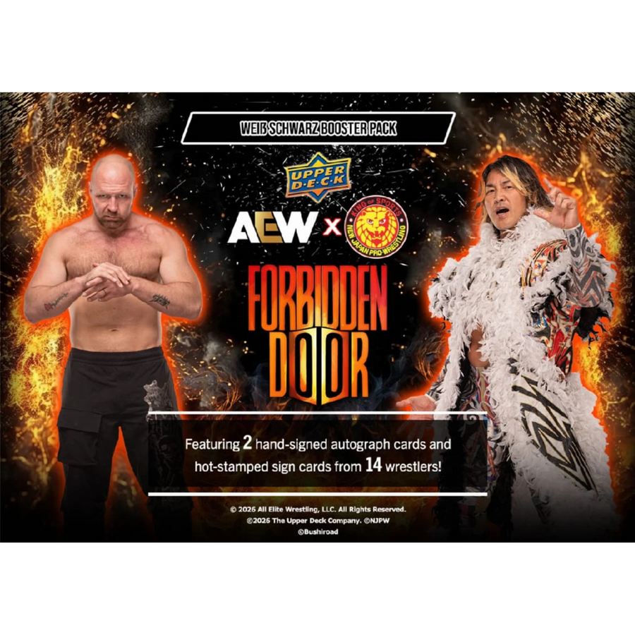 Weiss Schwarz: AEW x NJPW Forbidden Door - Booster Box (Sealed Case) (PREORDER)