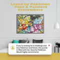 Pokemon: Eevee Evolutions - Eevee's Stained Glass- Puzzle (500pcs) (PREORDER)