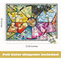 Pokemon: Eevee Evolutions - Eevee's Stained Glass- Puzzle (500pcs) (PREORDER)