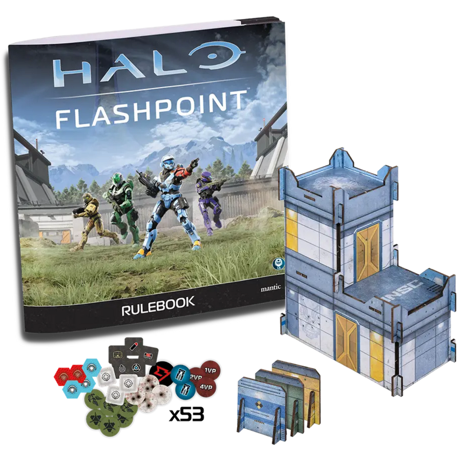 Halo: Flashpoint - Rulebook Starter Pack (PREORDER)