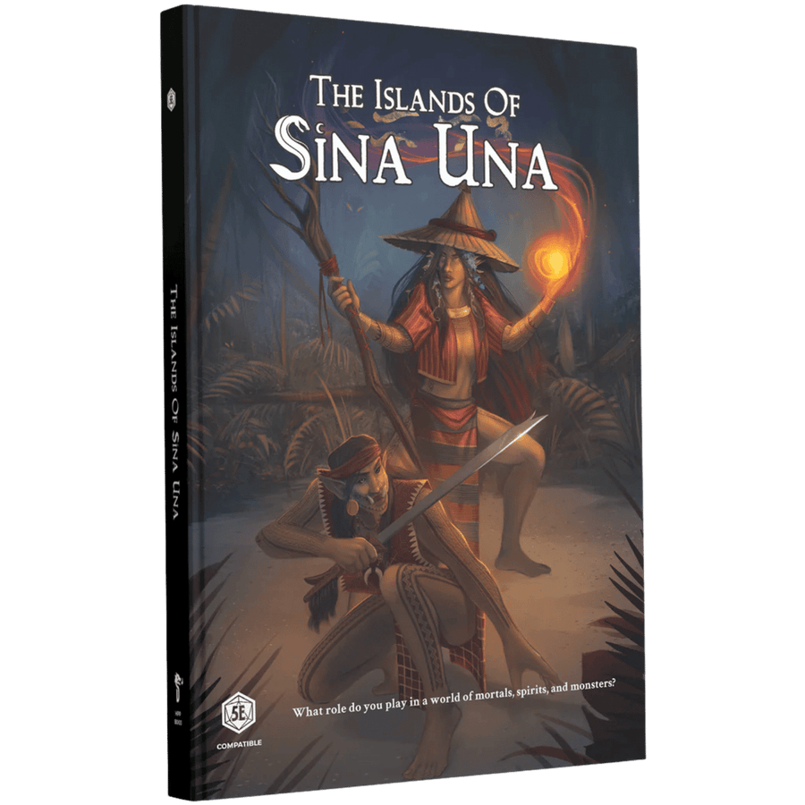 The Islands of Sina Una RPG: Campaign Setting - 5e D&D (Hardcover) (PREORDER)