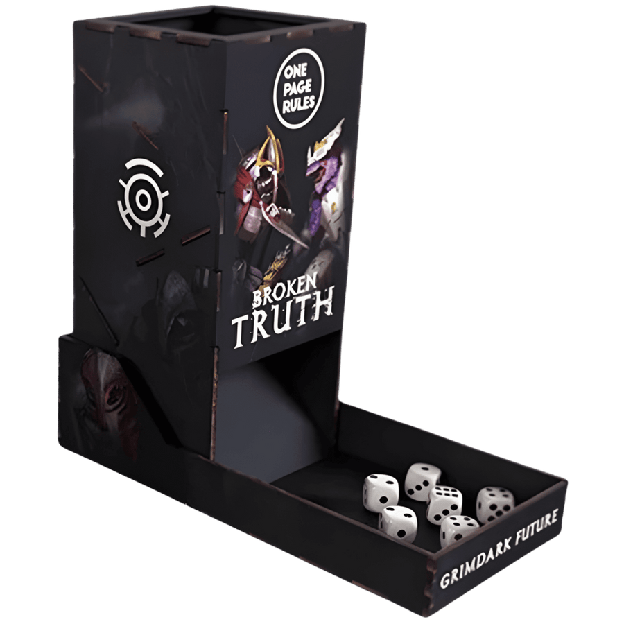 One Page Rules: Grimdark Future - Broken Truth - Dice Tower (PREORDER)