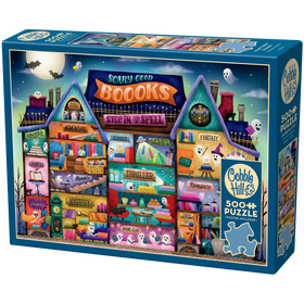 Cobble Hill Puzzles: Scary Good Boooks (500pcs)