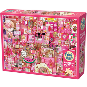 Cobble Hill Puzzles: Pink (1000pcs)