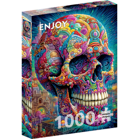 ENJOY Puzzle: Quirky Skull (1000pcs)