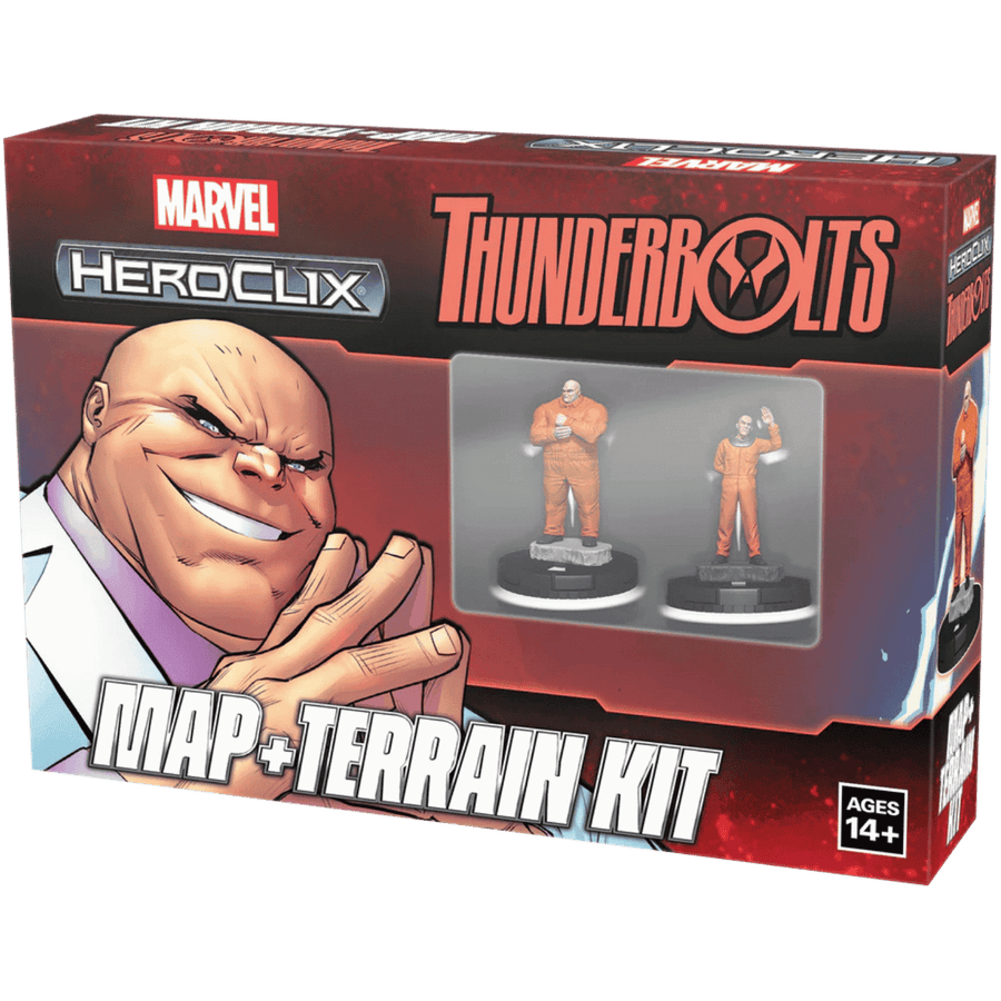 Marvel HeroClix: Thunderbolts - Map & Terrain Kit