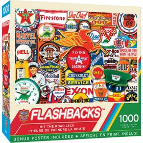 MasterPieces Puzzles: Flashbacks - Hit the Road Jack (1000pcs)