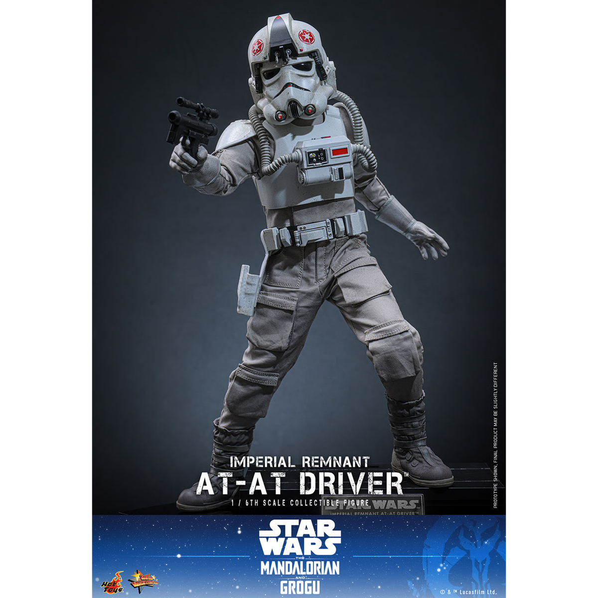 Star Wars: The Mandalorian & Grogu: Imperial Remnant AT-AT Driver MMS845 - 1/6th Scale Collectible Figure