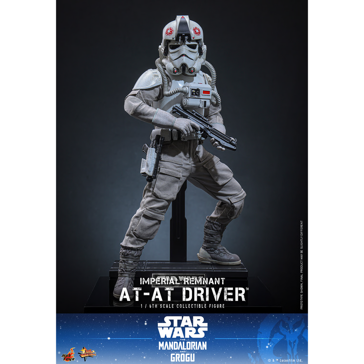 Star Wars: The Mandalorian & Grogu: Imperial Remnant AT-AT Driver MMS845 - 1/6th Scale Collectible Figure