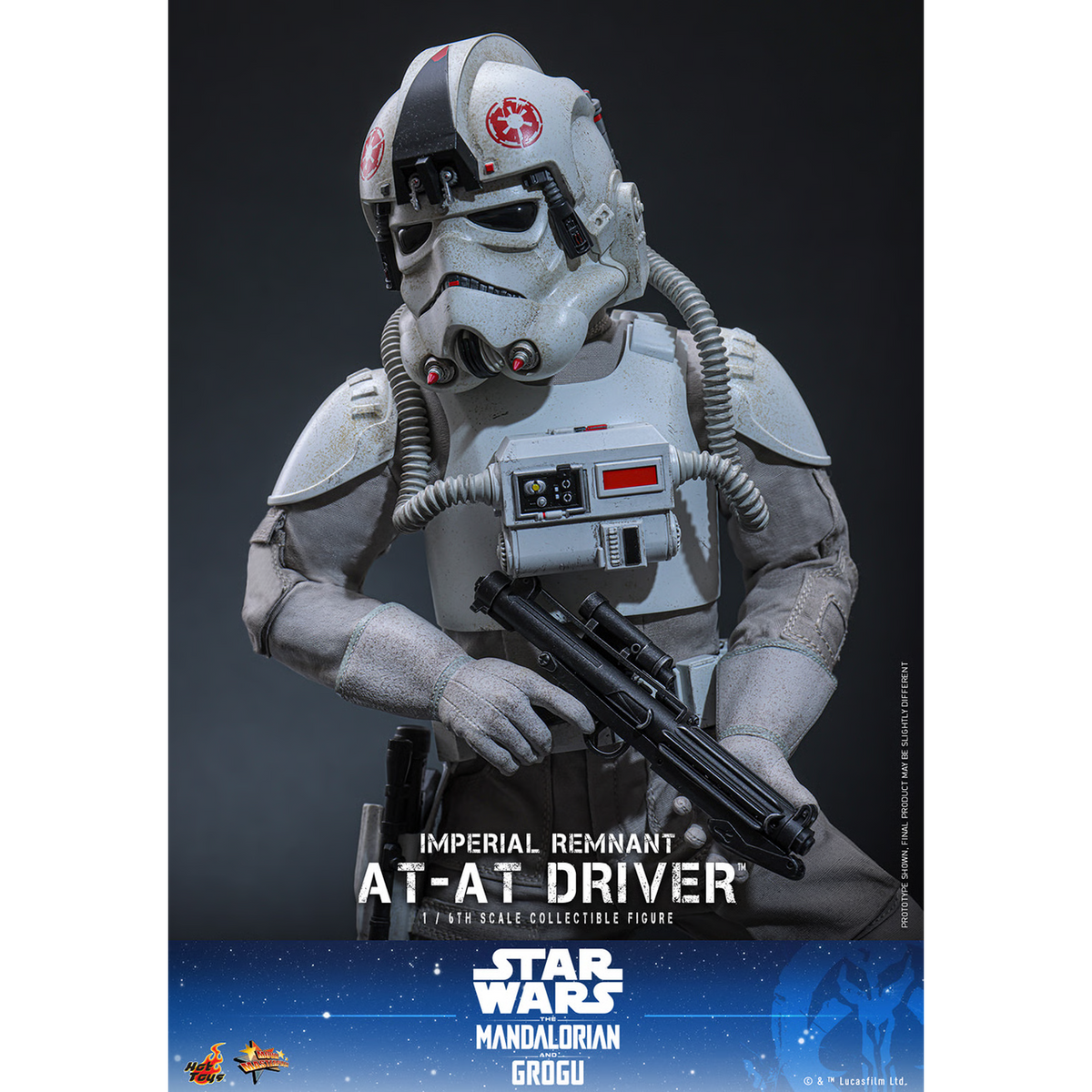 Star Wars: The Mandalorian & Grogu: Imperial Remnant AT-AT Driver MMS845 - 1/6th Scale Collectible Figure