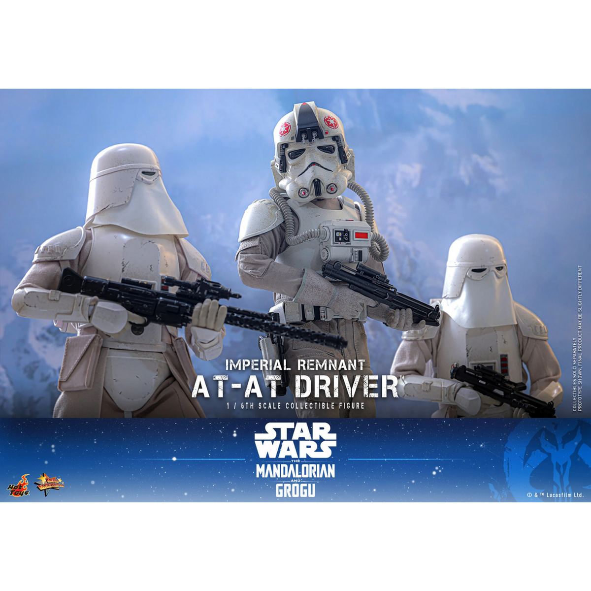 Star Wars: The Mandalorian & Grogu: Imperial Remnant AT-AT Driver MMS845 - 1/6th Scale Collectible Figure