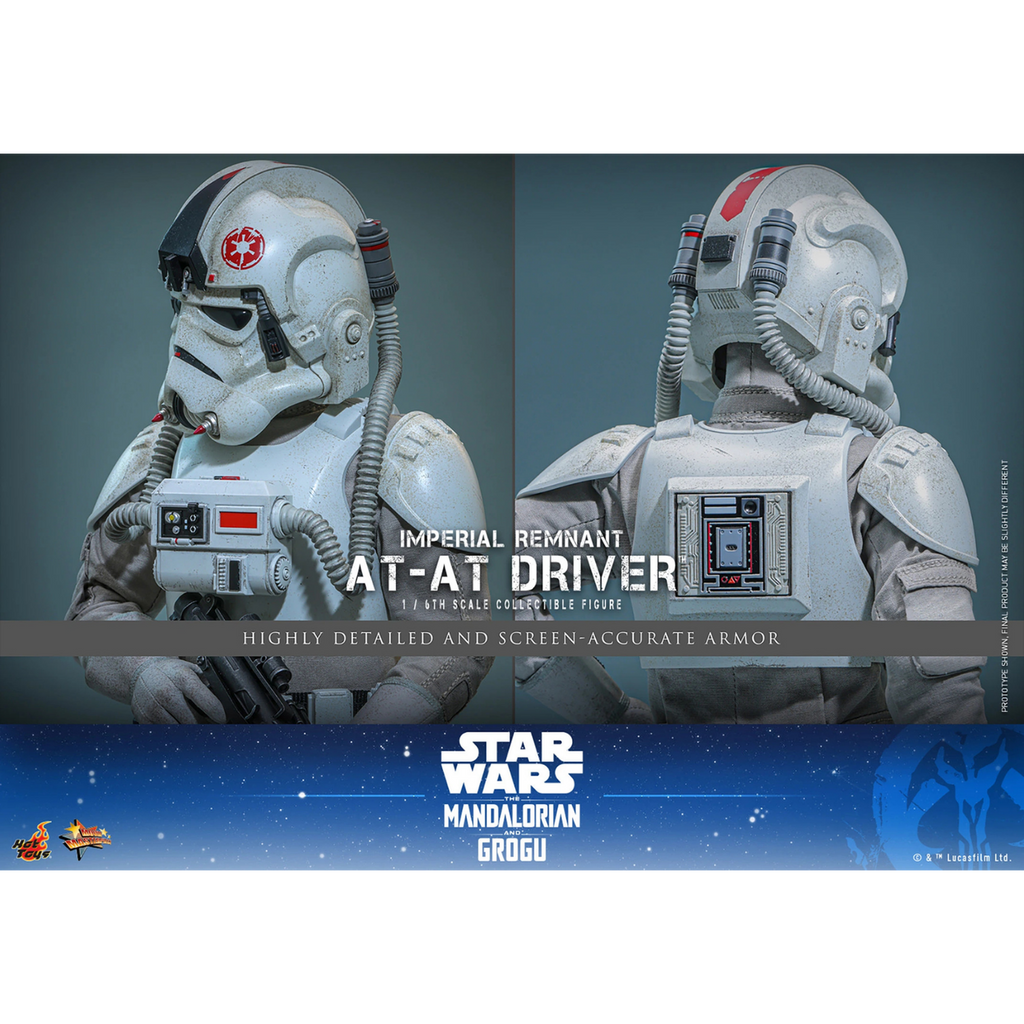 Star Wars: The Mandalorian & Grogu: Imperial Remnant AT-AT Driver MMS845 - 1/6th Scale Collectible Figure