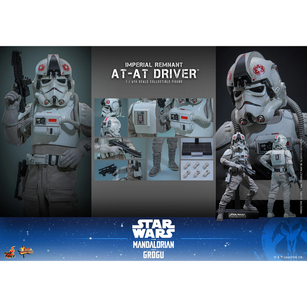 Star Wars: The Mandalorian & Grogu: Imperial Remnant AT-AT Driver MMS845 - 1/6th Scale Collectible Figure