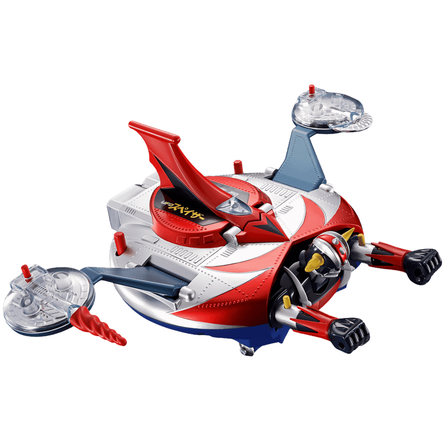 UFO Robot Grendizer: Deluxe Grendizer & UFO Spazer TAMASHII NATIONS Chogokin Action Figure (PREORDER)