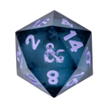 FanRoll: D&D Ravenloft - Mist of Ravenloft - Oversized Liquid Core D20 (PREORDER)