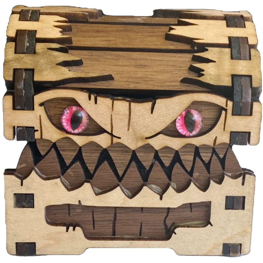 Mimic Dice Chest: Walnut (PREORDER)