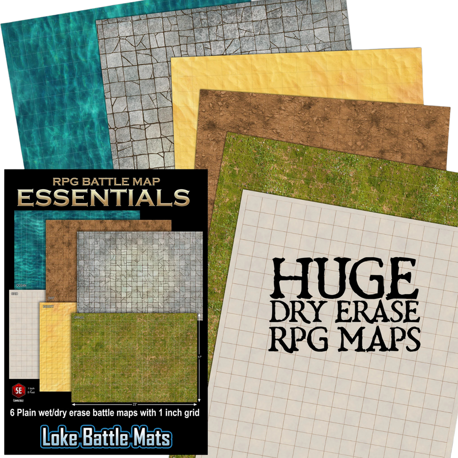 Essential RPG Battle Maps Starter Set