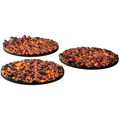 GamersGrass: Battle Ready Toppers - Molten Lava - Round 50mm (3ct)